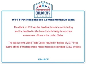 9/11 First Responders Commemorative Walk